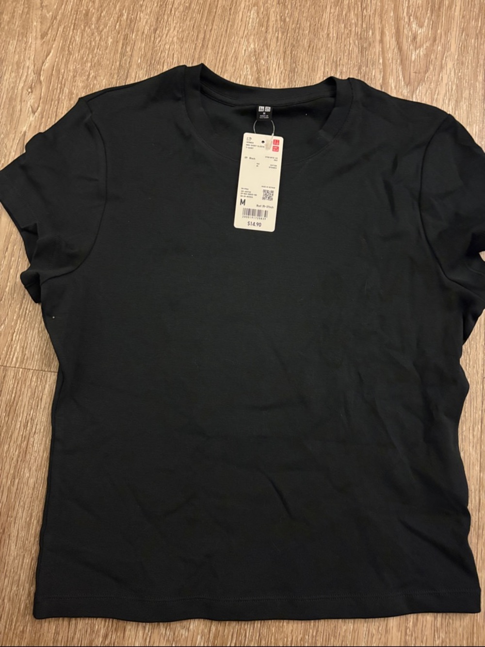 Uniqlo Women’s Black Short Sleeve Crew Tee
